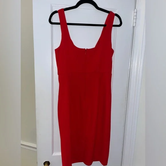 strapless open back dress Red Halter Open Back Appliques Short Prom Dress, Homecoming Dresses MH297 –  Musebridals main image 0